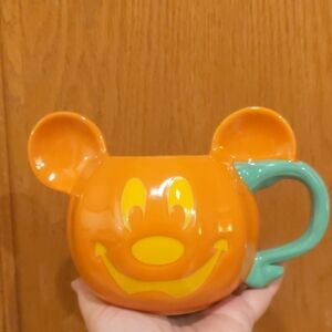 Disney Park Mickey Mouse Jack o Lantern Mug